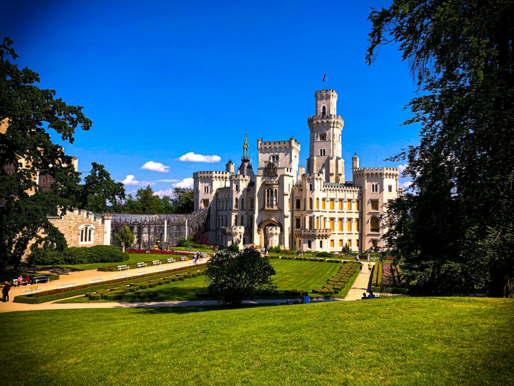 The neo-Gothic Hluboká nad Vltavou is yet another Czech castle to look like it's from a fairytale.