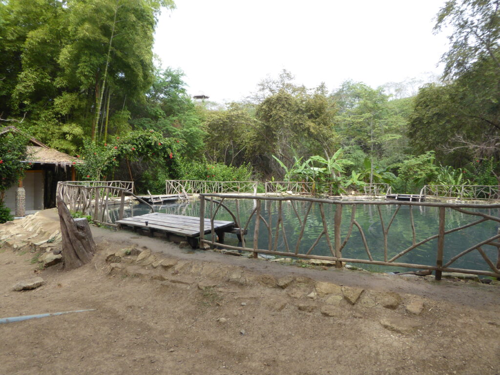 The healing, sulphurous waters of Agua Blanca, Ecuador