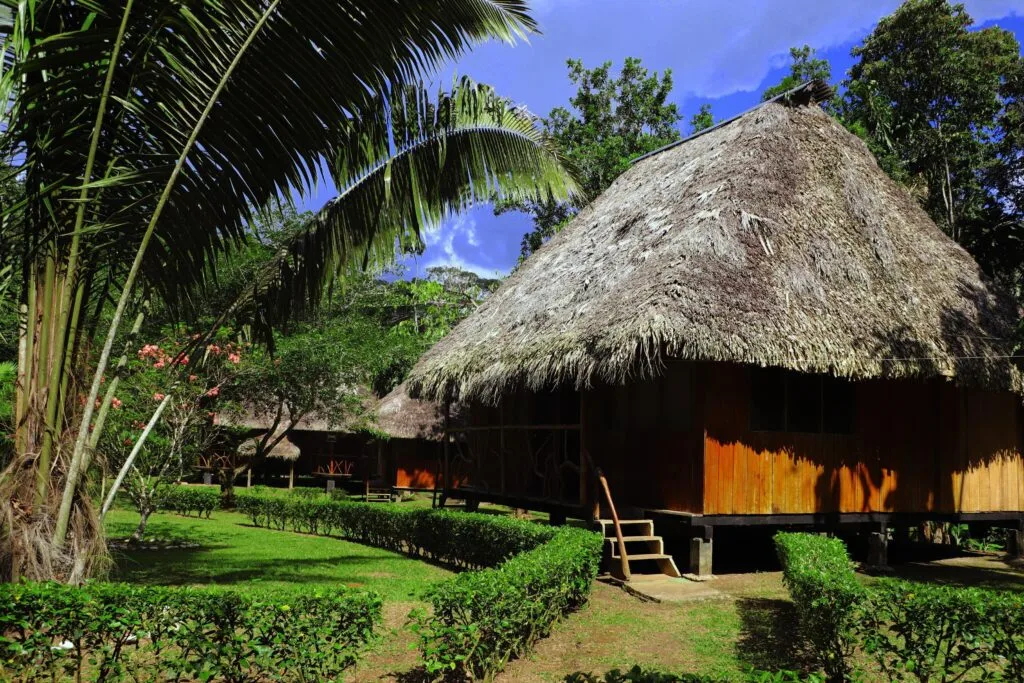 Lodges in the Amazon, Yasuní, Ecuador