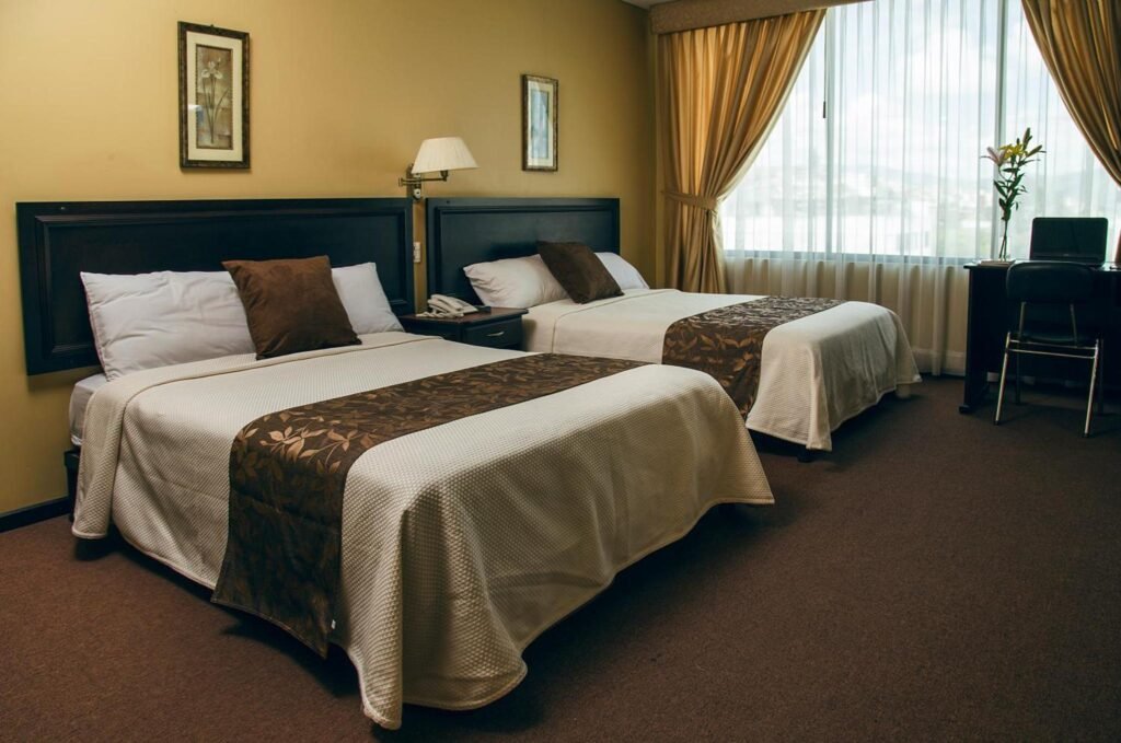 A room at the Hotel Podocarpus in Loja, Ecuador