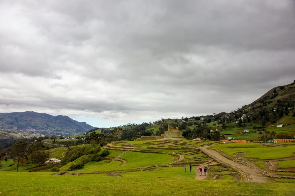 The Temple of the Sun in the ruins of Ingapirca, Ecuador